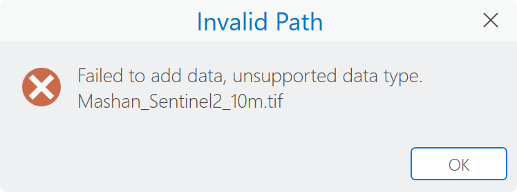 Invalid Path 报错